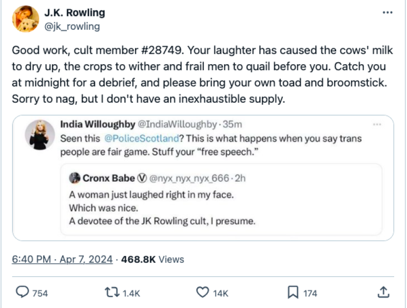Is JK Rowling ‘too big to be cancelled’?
