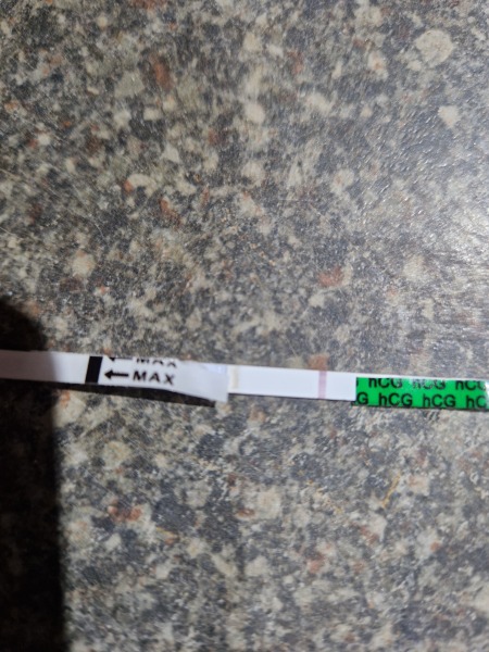 Positive pregnancy test or evaporation line?