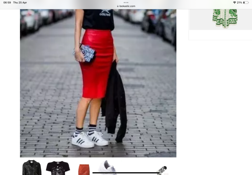 Are skirts and tights now old fashioned?