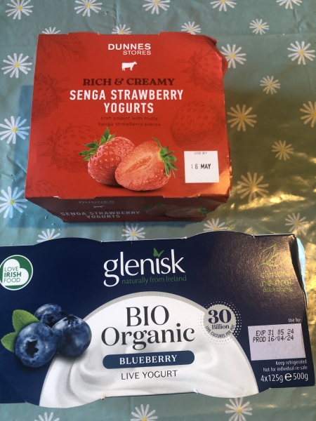 Another unclear food label - live cultures in yoghurt.