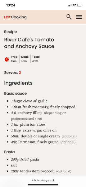 What’s your trick to a delicious simple tomato pasta sauce