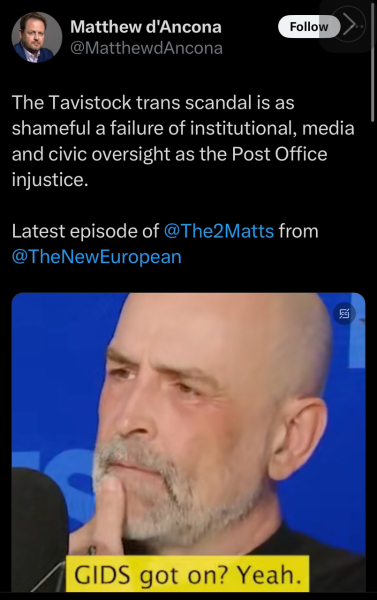 News commentary on the Cass Report