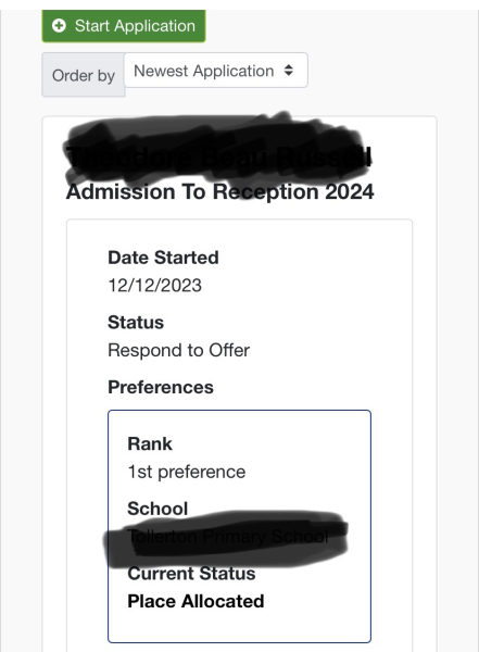 Primary School Offers - When did you get email?