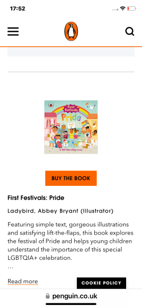 ‘Pride’/LGBTQIA+  a major religious or cultural festival?