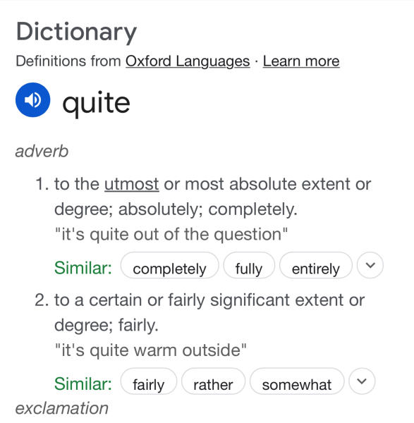 Someone describes you as 'Quite slim' - what does that mean to you?