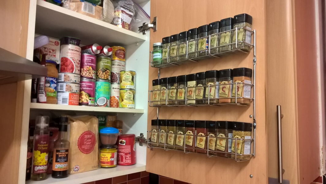 Show me how you store your spices