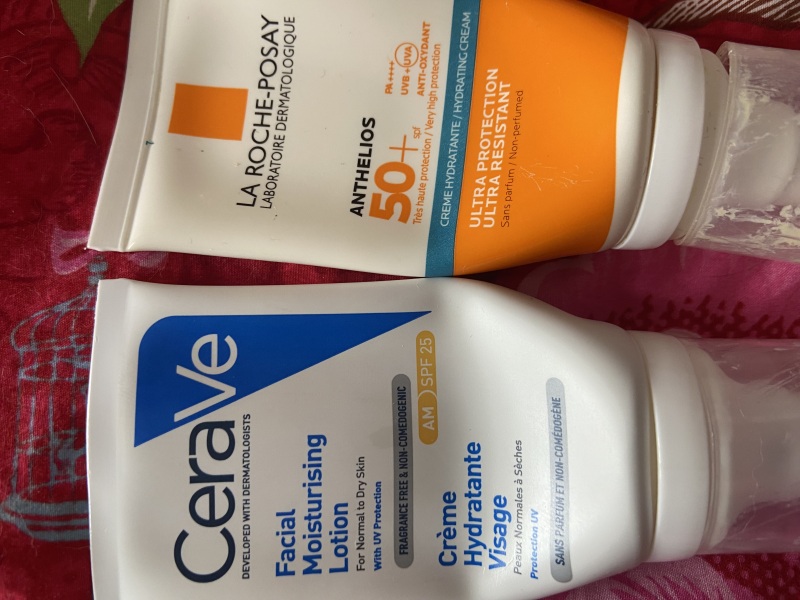 Fragrance free moisturiser with SPF for age 45+, suggestions please.