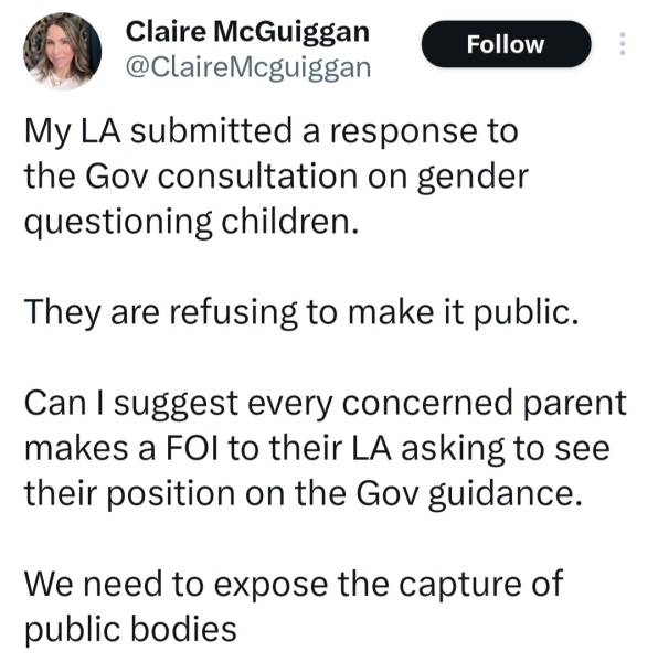 LA response to the Government Guidance for Schools