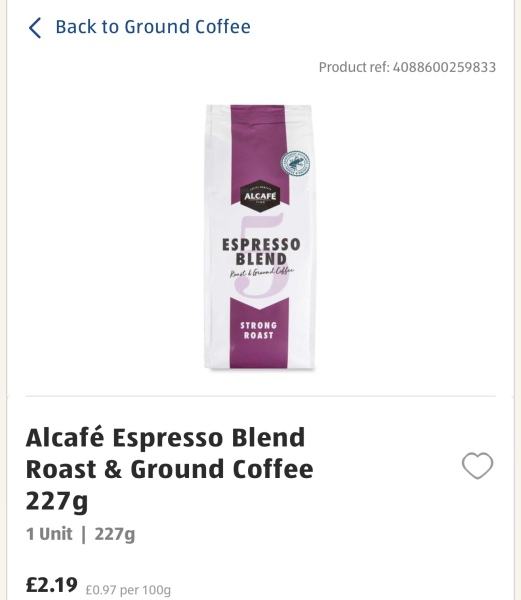 Aldi/lidl food!