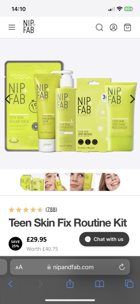 Which gentle face wash for 11 yo dd?