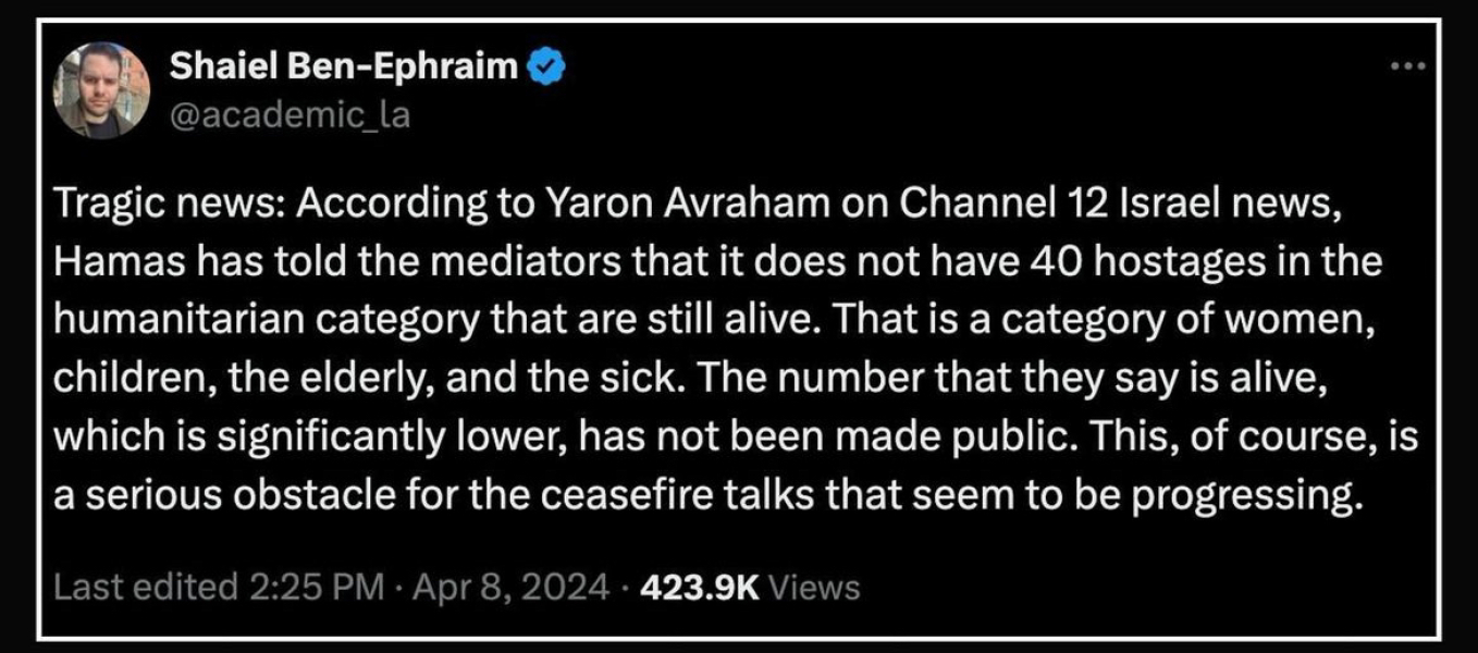 Israelis held hostage in Gaza - part 3