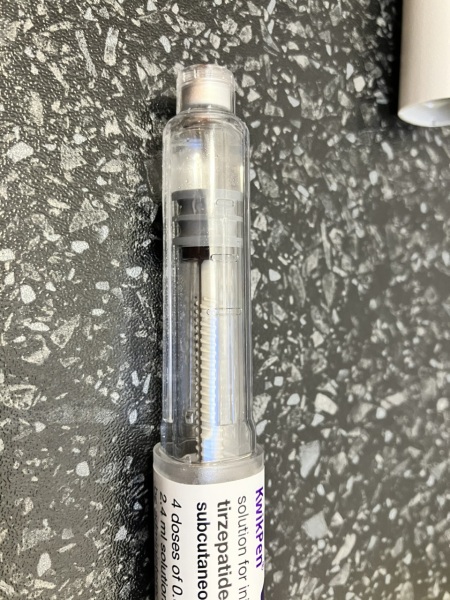 Is my Mounjaro pen empty?