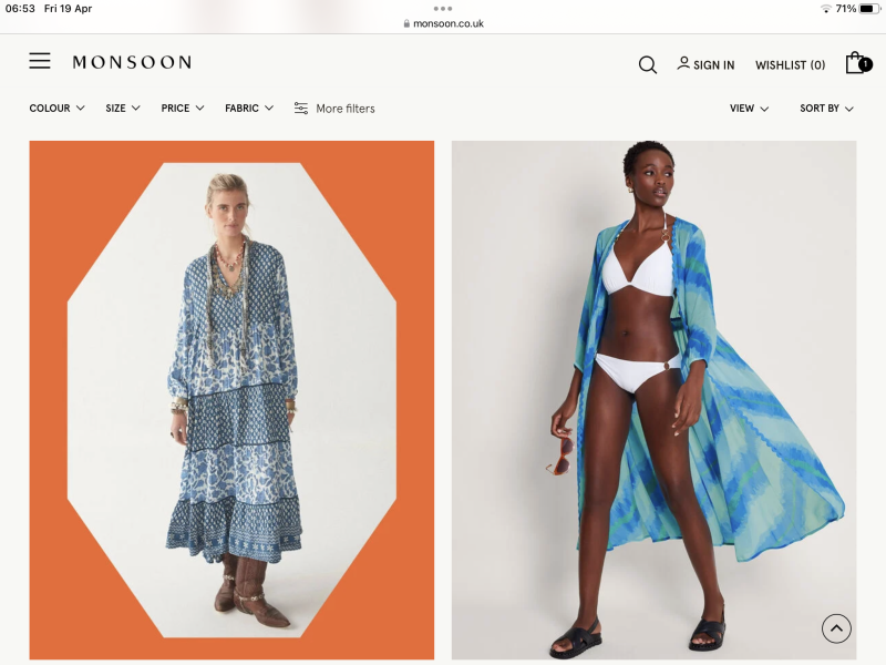 Where could I get this beach cover up but not pay £85