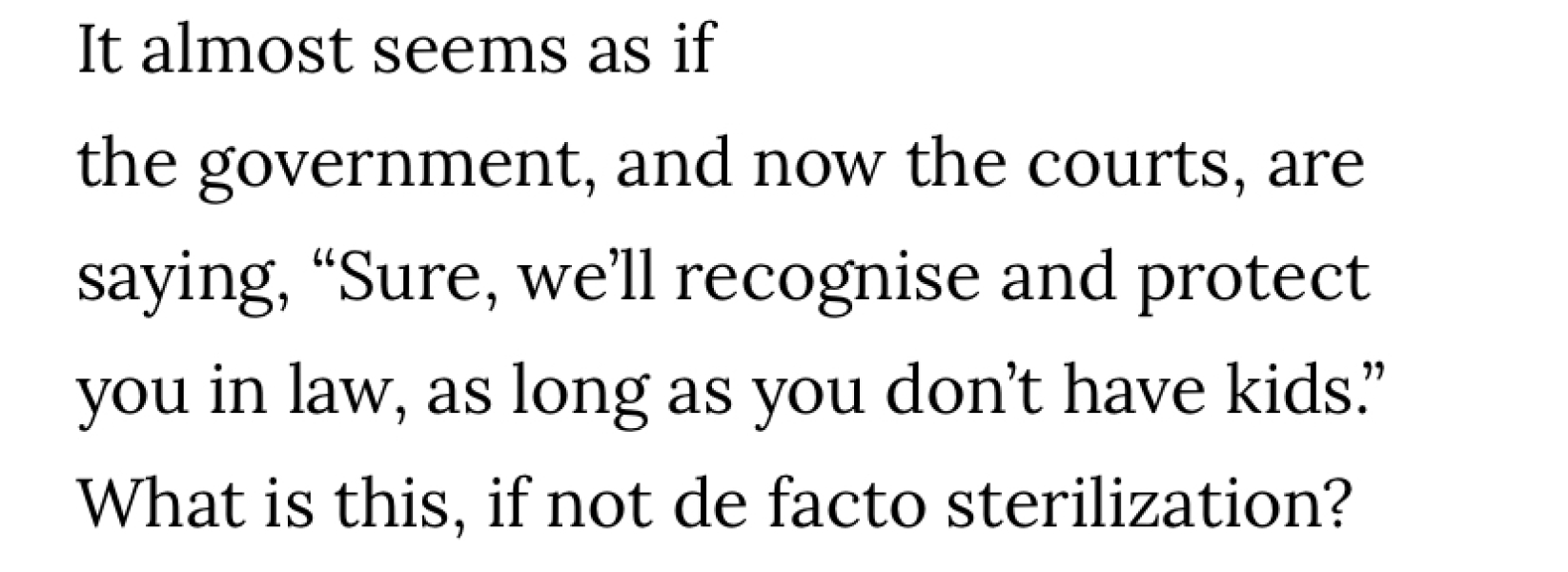 A hot take on the Cass report courtesy of Freddie McConnell