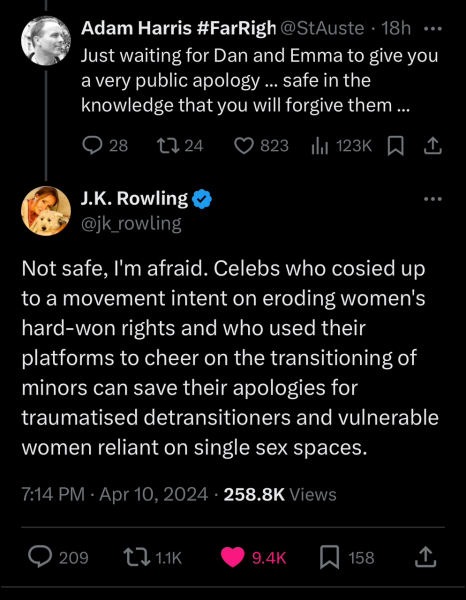 JK Rowling on Cass