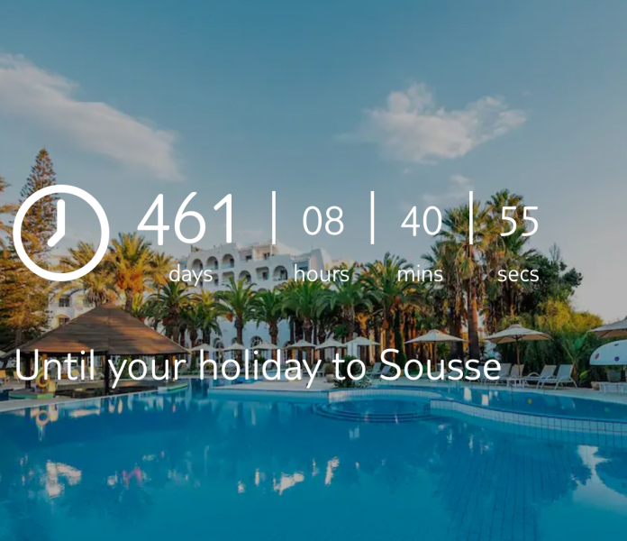 To book a holiday to Tunisia on my own with 2 kids?