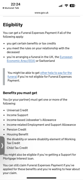 Who should pay for this funeral?