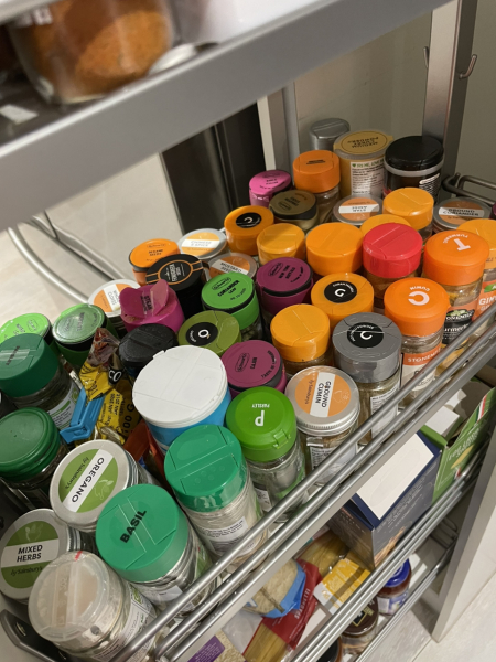 Show me how you store your spices