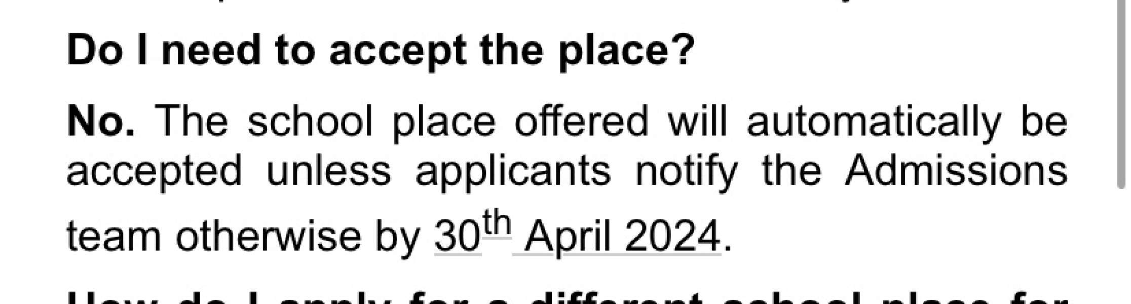 Primary School Offers - When did you get email?
