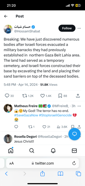 This is the reality of what Israel is doing (part 2)