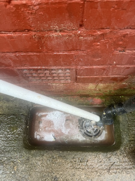 Drain grate/cover for old external drains