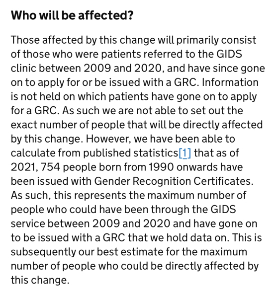 No more puberty blockers for children from the NHS - reported in the Times!
