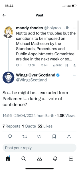 The Scottish Greens are revolting