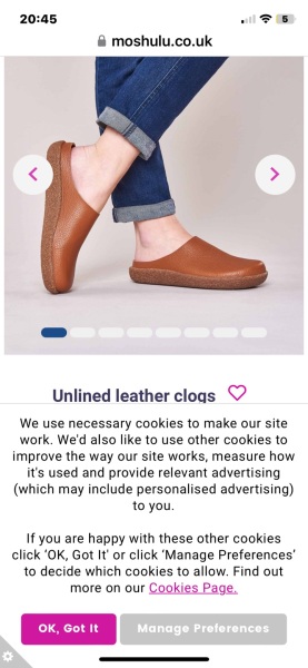 Something similar to these shoes?