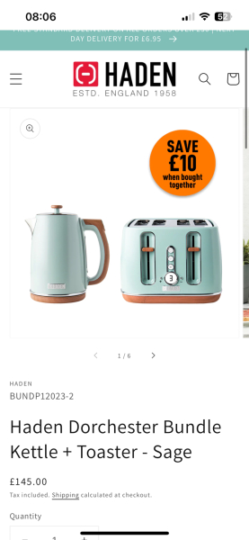 Have been asked to buy a “cool kettle and toaster” for a 20-something. Help