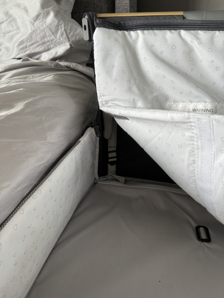 Tutti Bambini cozee/co sleeper help please!