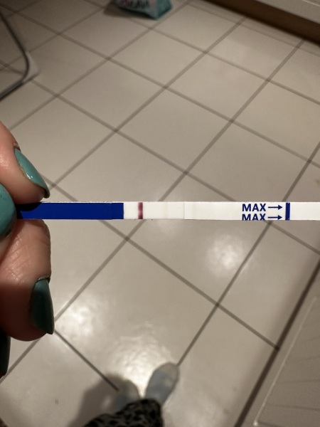 2 days late, positive?