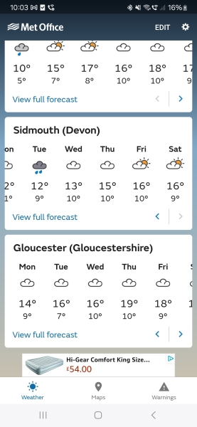 OMG the weather