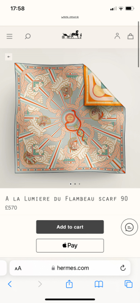 What would you do with a bunch of Hermes scarves