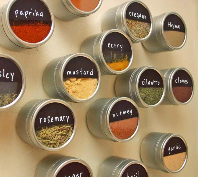 Show me how you store your spices