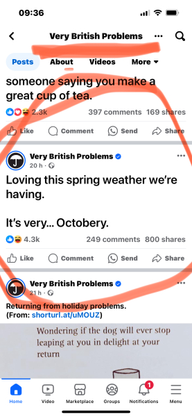 Sick of this fucking weather. No wonder we are all ill and fat.