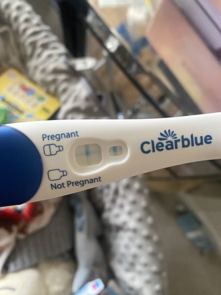 Positive pregnancy test or evaporation line?