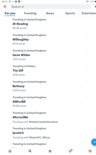 JKR exposing Scottish hate crime laws for what they are