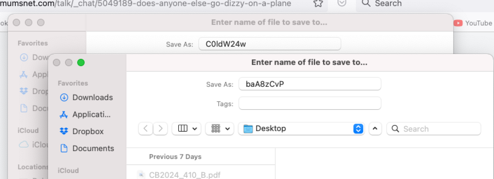 adverts are auto-downloading something on my computer