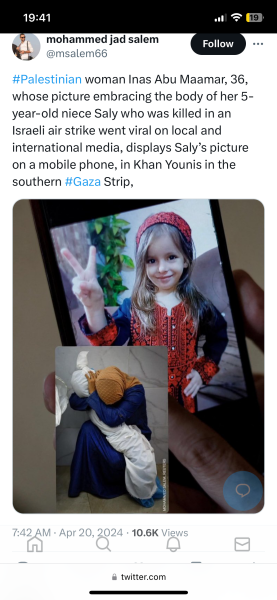 Photo from Gaza has won World Press Photo 2024