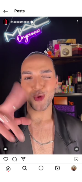 MAC make up on Instagram Irrelevant to women now?