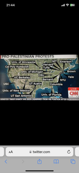 University students rising up against ties with Israel (title edited by MNHQ at request of OP)