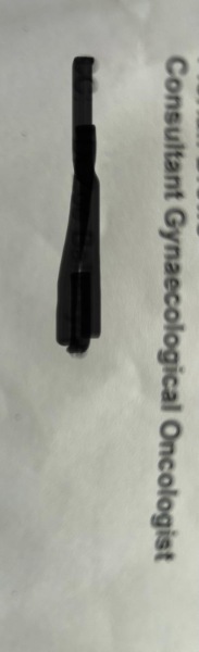 Gynaecologist remark to DH