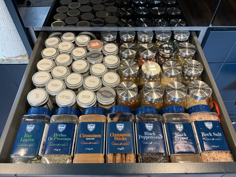 Show me how you store your spices