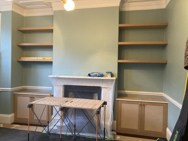 Alcove cupboards colour advice - photo incl.