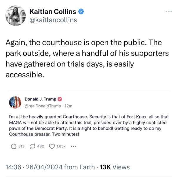 Trump Trial Time - banish all memories of Mueller.