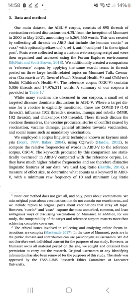 Thread 2: A corpus-assisted discourse analysis of linguistic transphobia on Mumsnet