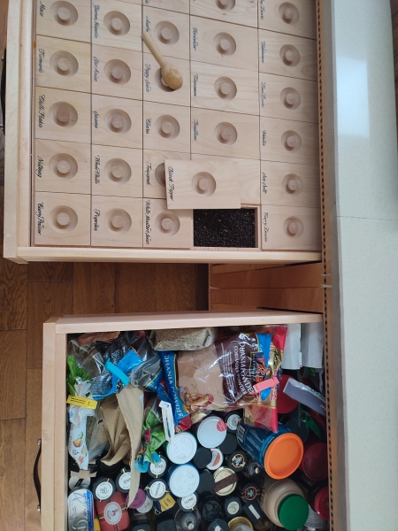 Show me how you store your spices