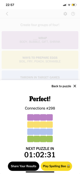 NYT Connections - some more tenuous than others