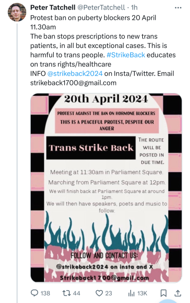 The absolute brass neck of Ruth Hunt