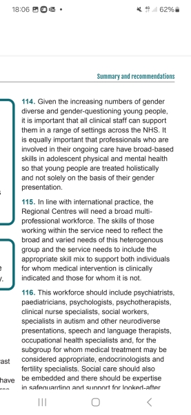 Final Report Cass Review now published